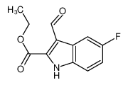 Ethyl 5-fluoro-3-formyl-1H-indole-2-carboxylate