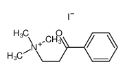 trimethyl-(3-oxo-3-phenylpropyl)azanium,iodide 5724-15-2
