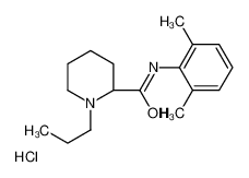 (2R)-N-(2,6-dimethylphenyl)-1-propylpiperidine-2-carboxamide,hydrochloride 112773-90-7
