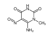 6-Amino-1-Methyl-5-Nitrosouracil 6972-78-7