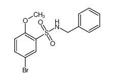 N-苄基-5-溴-2-甲氧基苯磺酰胺