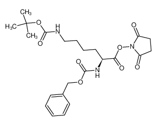 N-(alpha)-苄氧羰基-N-(epsilon)-叔丁氧羰基-L-赖氨酸琥珀酰亚胺基酯