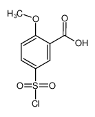 5-Chlorosulfonyl-2-Methoxybenzoic Acid 51904-91-7