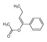 1-acetoxy-1-phenyl-1-butene 63509-75-1
