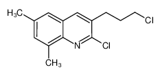 2-氯-3-(3-氯丙基)-6,8-二甲基喹啉