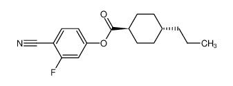 反式-4-丙基环己烷羧酸-对氰基-3-氟苯酯