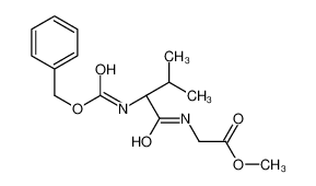methyl 2-[[(2S)-3-methyl-2-(phenylmethoxycarbonylamino)butanoyl]amino]acetate 2421-61-6