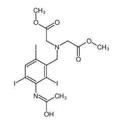 N-(2,4,6-三碘-3-乙酰氨基苄基)亚胺二乙酸二甲酯