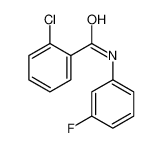 2-chloro-N-(3-fluorophenyl)benzamide 64922-35-6
