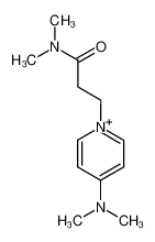 4-(dimethylamino)-1-(3-(dimethylamino)-3-oxopropyl)pyridin-1-ium 141375-43-1
