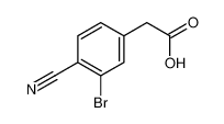 2-(3-bromo-4-cyanophenyl)acetic acid 1261859-44-2