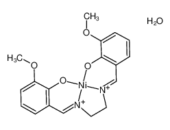 152578-74-0 structure, C18H20N2NiO5++