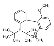 ditert-butyl-[2-(2,6-dimethoxyphenyl)phenyl]phosphane