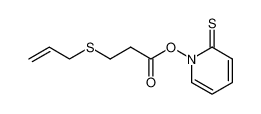2-thioxopyridin-1(2H)-yl 3-(allylthio)propanoate 124929-53-9