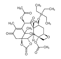 155588-12-8 structure, C31H44O11Si