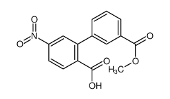 2-(3-methoxycarbonylphenyl)-4-nitrobenzoic acid 1261955-07-0