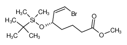 methyl 7-bromo-5(S)-[(tert-butyldimethylsilyl)oxy]-6(Z)-heptenoate 115418-83-2