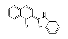 76995-70-5 structure, C17H11NOS