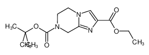 7-Boc-5,6,7,8-四氢咪唑并[1,2-a]吡嗪-2-甲酸乙酯