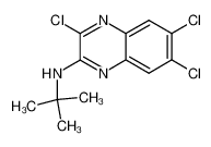 2-(N-叔丁基氨基)-3,6,7-三氯喹喔啉