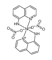 49726-15-0 structure, C18H14N6NiO6++