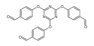 4-[[4,6-bis(4-formylphenoxy)-1,3,5-triazin-2-yl]oxy]benzaldehyde 3140-75-8