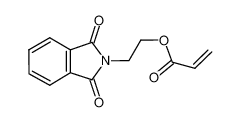2-(1,3-dioxoisoindol-2-yl)ethyl prop-2-enoate 15458-78-3