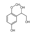 56979-73-8 1-(5-hydroxy-2-methoxyphenyl)ethane-1,2-diol