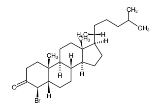 4657-43-6 4β-bromo-5β-cholestan-3-one