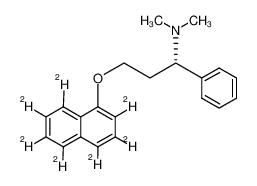 (S)-N,N-dimethyl-3-((naphthalen-1-yl-d7)oxy)-1-phenylpropan-1-amine