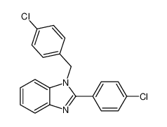 2751-83-9 2-(4-chlorophenyl)-1-[(4-chlorophenyl)methyl]benzimidazole