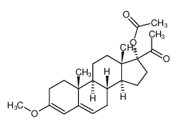 17-(乙酰氧基)-3-甲氧基孕甾-3,5-二烯-20-酮