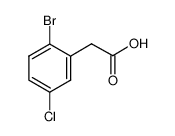 2-Bromo-5-chlorophenylacetic acid 81682-38-4