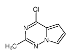 4-chloro-2-methylpyrrolo[2,1-f][1,2,4]triazine 1150617-75-6