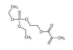 867-21-0 2-diethoxyphosphinothioyloxyethyl 2-methylprop-2-enoate