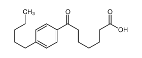 7-氧代-7-(4-戊基苯基)庚酸