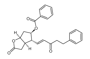 [(3aR,4R,5R,6aS)-2-oxo-4-(3-oxo-5-phenylpent-1-enyl)-3,3a,4,5,6,6a-hexahydrocyclopenta[b]furan-5-yl] benzoate 55076-60-3