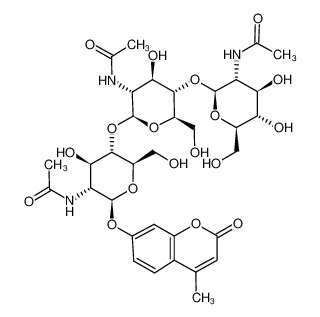 4-甲基伞形酮 N,N',N''-三乙酰基-beta-壳丙糖苷