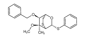 168072-11-5 phenyl 2,6-anhydro-4-O-benzyl-3-C-methyl-3-O-methyl-1,2-dithio-β-L-altro-pyranoside