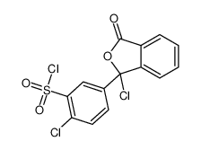 2-氯-5-(1-氯-1,3-二氢-3-氧代-1-异苯并呋喃基)苯磺酰氯