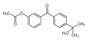 3-[4-(2-甲基-2-丙基)苯甲酰基]苯基乙酸酯