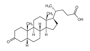 3-oxo-5β-cholanic acid 1553-56-6