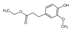 Ethyl 3-(4-hydroxy-3-methoxyphenyl)propionate 61292-90-8