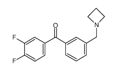 [3-(1-氮杂环丁基甲基)苯基](3,4-二氟苯基)甲酮