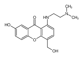 86455-98-3 1-((2-(Dimethylamino)ethyl)amino)-7-hydroxy-4-(hydroxymethyl)-9H-xanthen-9-one