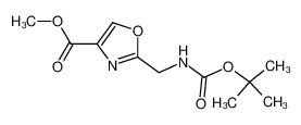 2-[[[(1,1-二甲基乙氧基)羰基]氨基]甲基]-4-噁唑羧酸甲酯