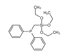 diphenyl(triethoxysilylmethyl)phosphane 78887-78-2