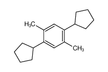 1,4-dicyclopentyl-2,5-dimethyl-benzene