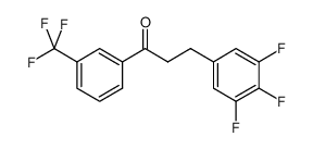 1-[3-(三氟甲基)苯基]-3-(3,4,5-三氟苯基)-1-丙酮