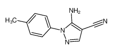 5-Amino-1-(4-methylphenyl)-1H-pyrazole-4-carbonitrile 103646-82-8